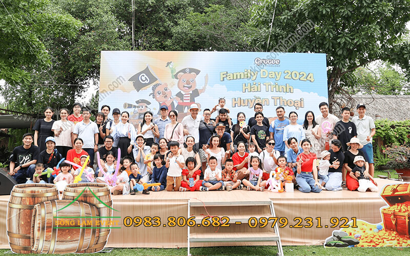 Cho thuê sân khấu sự kiện tổ chức Ngày hội Family Day của Groove Technology Cho thuê sân khấu sự kiện tổ chức Ngày hội Family Day của Groove Technology