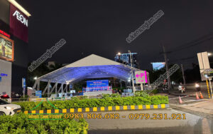 Cho thuê nhà bạt tổ chức Giải vô địch Muay quốc gia tại Bình Dương