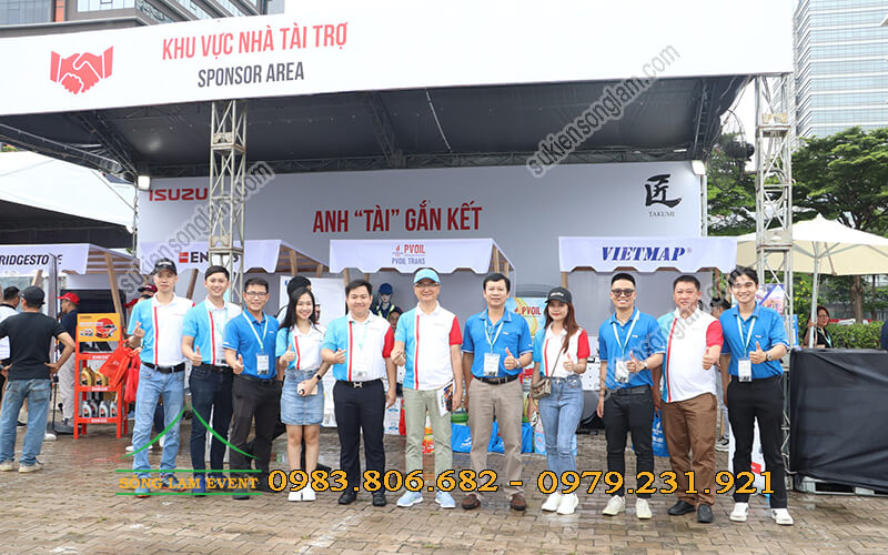 Cho thuê nhà bạt tổ chức hội thi kỹ năng lái xe của Isuzu tại TPHCM Cho thuê nhà bạt tổ chức hội thi kỹ năng lái xe của Isuzu tại TPHCM