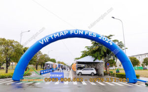 Cho thuê nhà bạt làm gian hàng sự kiện Vietmap Fun Fes 2024 TPHCM