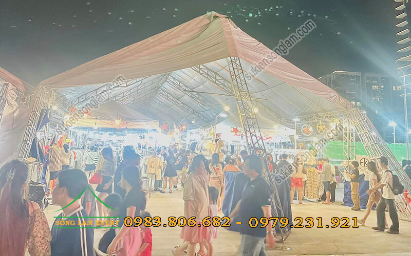 Cho thuê nhà bạt không gian lễ hội mùa thu Hello Weekend Cho thuê nhà bạt không gian lễ hội mùa thu Hello Weekend