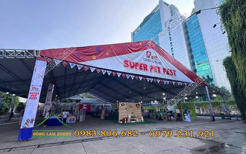 Cho thuê gian hàng Ngày hội thú cưng Super Pet Fest TPHCM