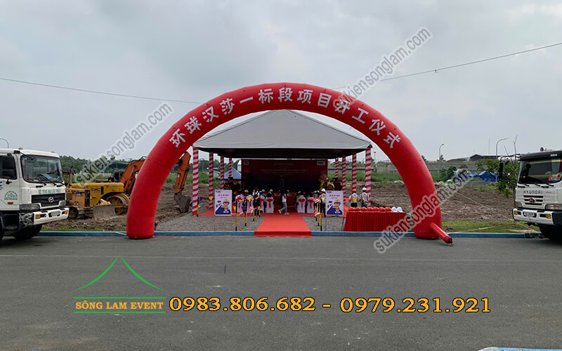 Cho thuê nhà bạt tổ chức Lễ khởi công nhà máy Global Hantex Tây Ninh Cho thuê nhà bạt tổ chức Lễ khởi công nhà máy Global Hantex Tây Ninh