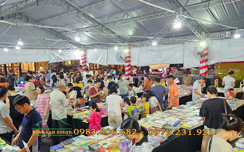 Cho thuê nhà bạt tổ chức chương trình Trạm sách hạnh phúc tại Cần Thơ Cho thuê nhà bạt tổ chức chương trình Trạm sách hạnh phúc tại Cần Thơ