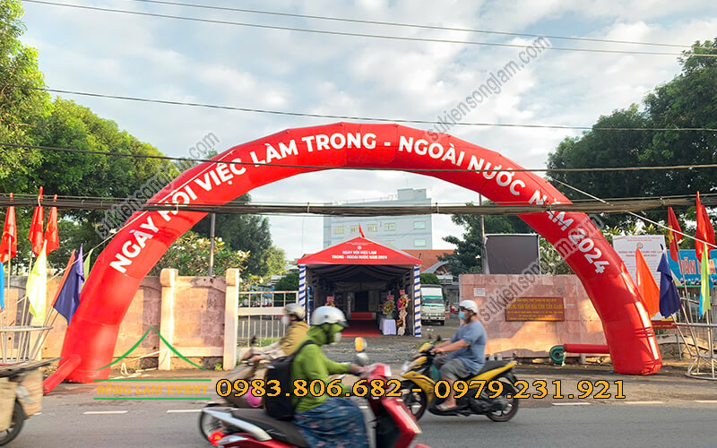 Cho thuê cổng hơi tổ chức Ngày hội việc lam trong ngoài nước 2024 Tiền Giang Cho thuê cổng hơi tổ chức Ngày hội việc lam trong ngoài nước 2024 Tiền Giang