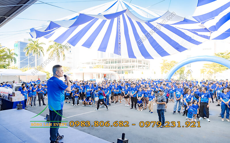 Cho thuê dù sự kiện tổ chức Spirit of Wipro Run 2024 Bình Dương