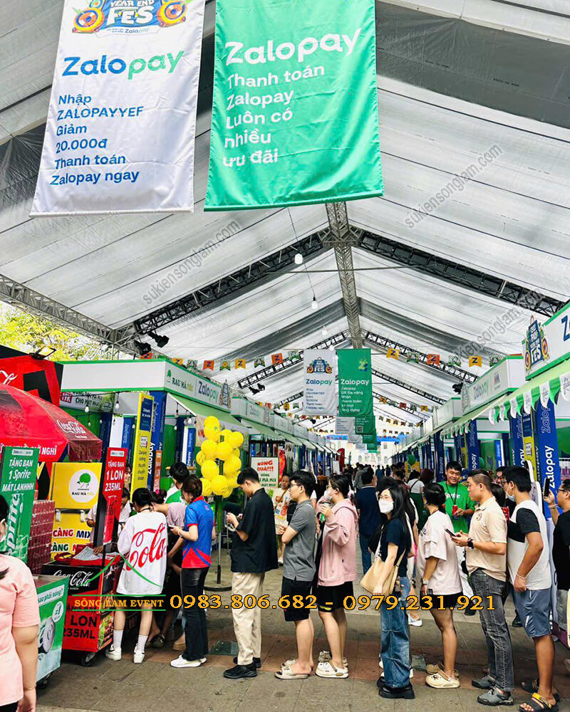 Cho thuê nhà bạt không gian tổ chức sự kiện zalopay Helloweekend tphcm Cho thuê nhà bạt không gian tổ chức sự kiện zalopay Helloweekend tphcm
