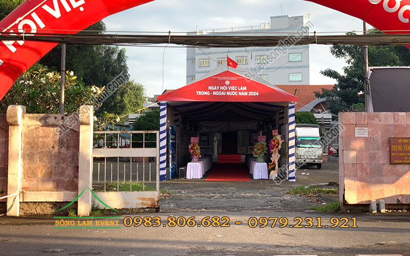 Cho thuê nhà bạt Ngày hội việc làm trong ngoài nước 2024 Tiền Giang Cho thuê nhà bạt Ngày hội việc làm trong ngoài nước 2024 Tiền Giang