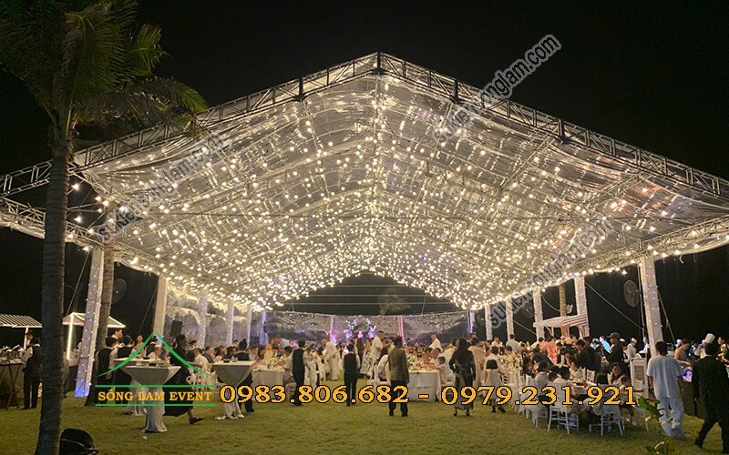 Cho thuê nhà bạt trong suốt tổ chức đám cưới tại Nha Trang Khánh Hòa Cho thuê nhà bạt trong suốt tổ chức đám cưới tại Nha Trang Khánh Hòa
