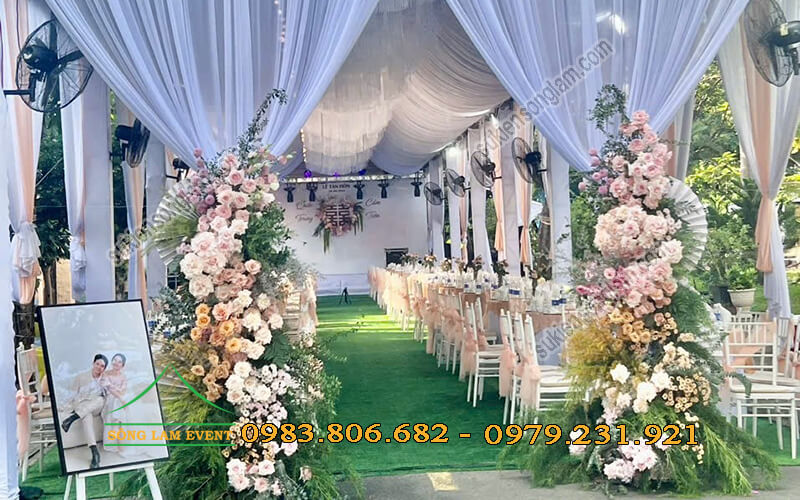 Cho thuê rạp cưới, rạp đám cưới tại Long An Cho thuê rạp cưới, rạp đám cưới tại Long An