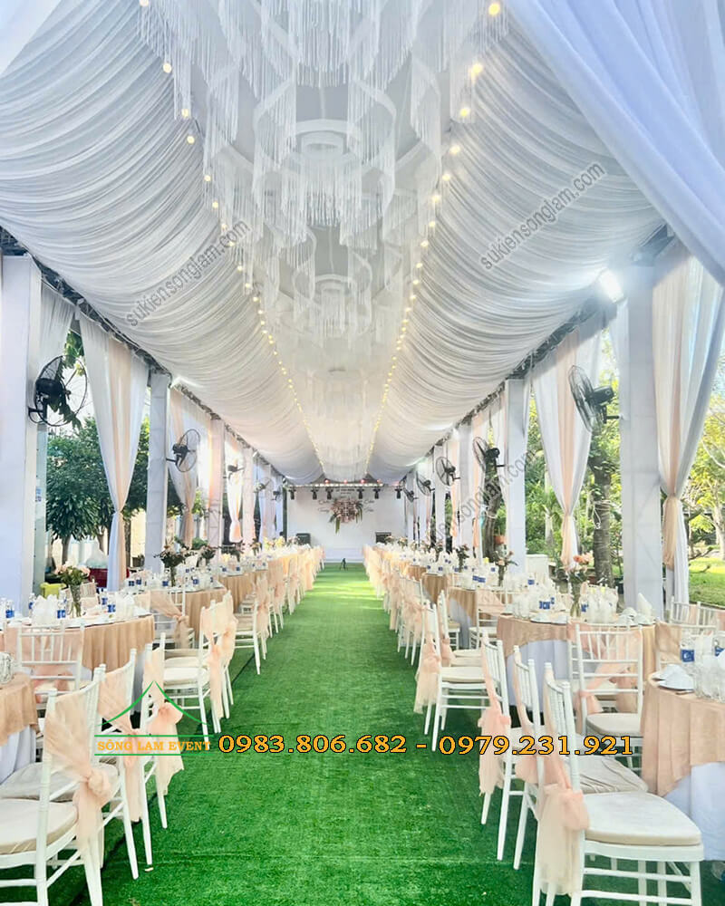 Cho thuê rạp cưới, rạp đám cưới tại Long An Cho thuê rạp cưới, rạp đám cưới tại Long An