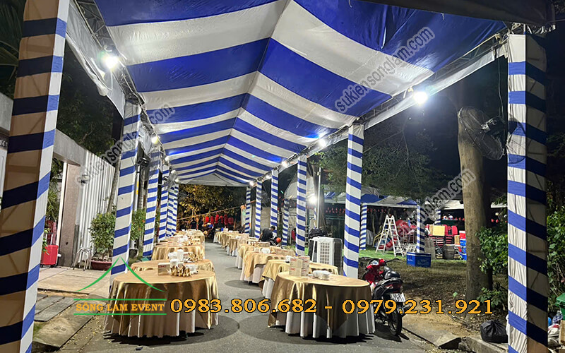 Cho thuê rạp sự kiện tổ chức đám tiệc ngoài trời tại quận 7 TPHCM Cho thuê rạp sự kiện tổ chức đám tiệc ngoài trời tại quận 7 TPHCM