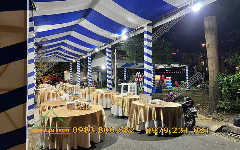 Cho thuê rạp sự kiện tổ chức đám tiệc ngoài trời tại quận 7 TPHCM Cho thuê rạp sự kiện tổ chức đám tiệc ngoài trời tại quận 7 TPHCM