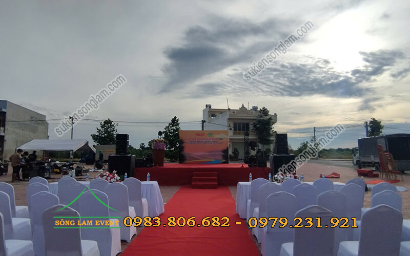 Cho thuê bàn ghế sự kiện tổ chức Phiên chợ quảng bá sản phẩm OCOP tại An Giang