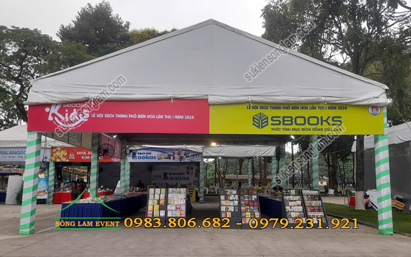 Cho thuê nhà bạt tổ chức lễ hội sách thành phố Biên Hòa 2024 Đồng Nai Cho thuê nhà bạt tổ chức lễ hội sách thành phố Biên Hòa 2024 Đồng Nai