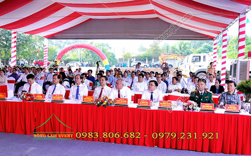 Cho thuê nhà bạt không gian tổ chức Lễ khởi công đường vành đai 1 - tp Long Khánh Đồng Nai Cho thuê nhà bạt không gian tổ chức Lễ khởi công đường vành đai 1 - tp Long Khánh Đồng Nai