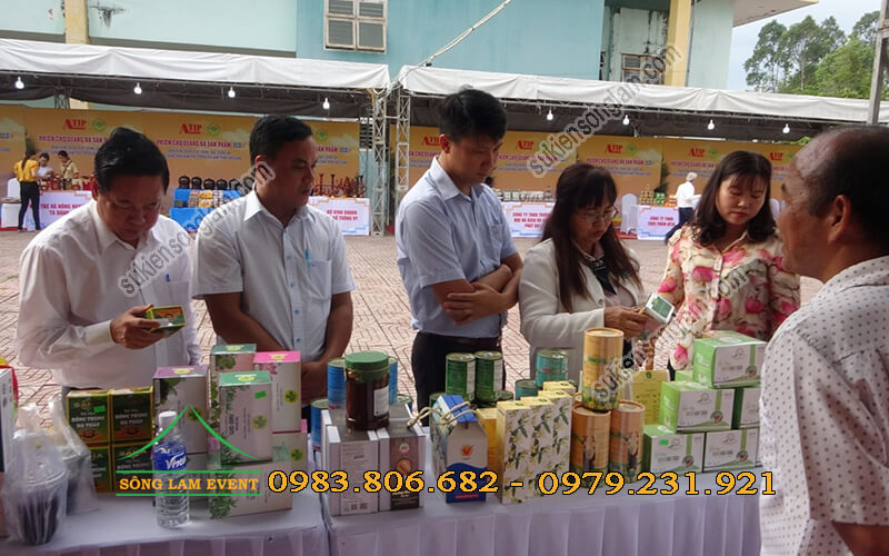 Cho thuê nhà bạt tổ chức Phiên chợ quảng bá sản phẩm OCOP tại An Giang