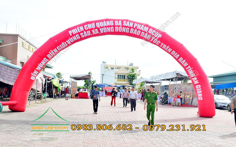 Cho thuê nhà bạt tổ chức Phiên chợ quảng bá sản phẩm OCOP tại An Giang