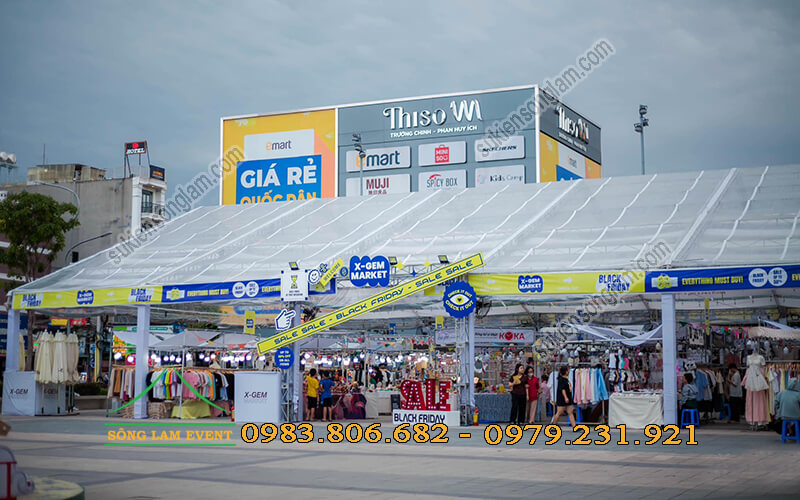 Cho thuê nhà bạt trong suốt tổ chức sự kiện tại Thiso Maill Trường Chinh Phan Huy Ích Cho thuê nhà bạt trong suốt tổ chức sự kiện tại Thiso Maill Trường Chinh Phan Huy Ích