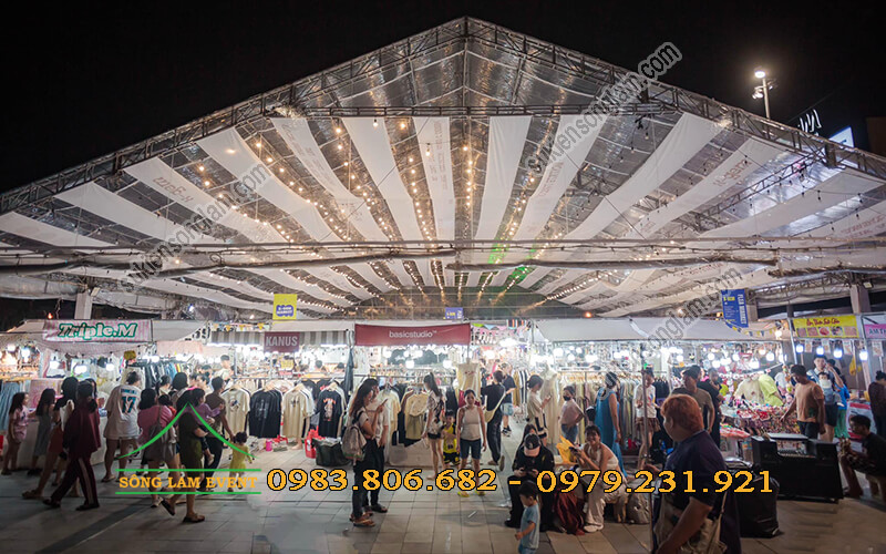 Thuê nhà bạt trong suốt tổ chức Phiên chợ cuối tuần tại Thiso Maill Trường Chinh Phan Huy Ích Gò Vấp TPHCM Cho thuê nhà bạt trong suốt tổ chức sự kiện tại Thiso Maill Trường Chinh Phan Huy Ích