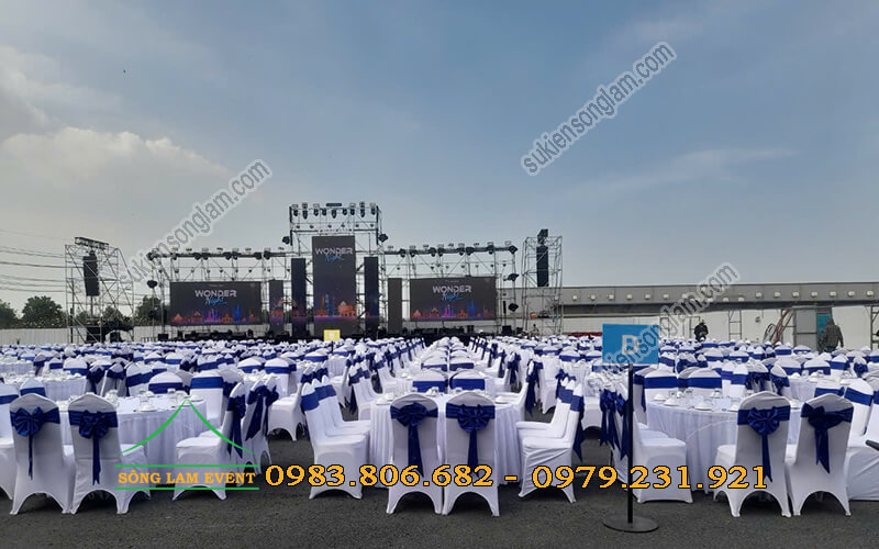 Cho thuê bàn ghế sự kiện Year End Party Terumo Đồng Nai Cho thuê bàn ghế sự kiện Year End Party Terumo Đồng Nai