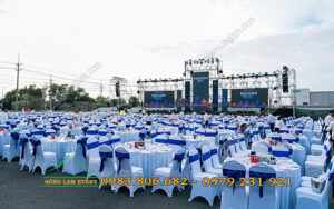 Cho thuê bàn ghế sự kiện Year End Party Terumo Đồng Nai