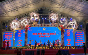 Cho thuê nhà bạt tổ chức Chợ Tết Công Đoàn năm 2025 Đồng Nai
