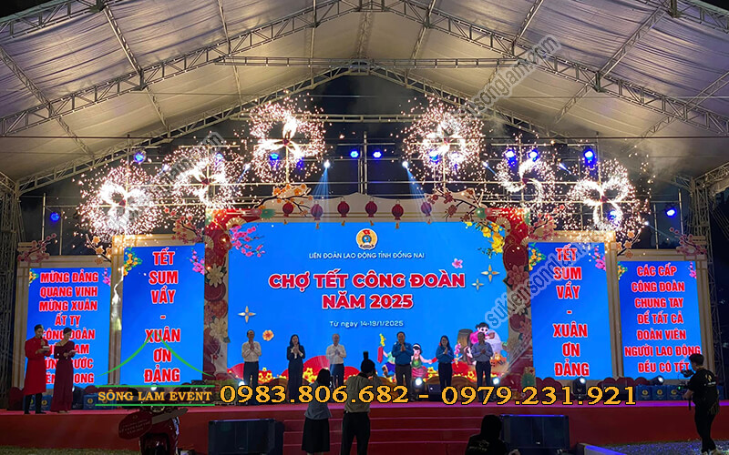 Cho thuê nhà bạt tổ chức Chợ Tết Công Đoàn năm 2025 Đồng Nai Cho thuê nhà bạt tổ chức Chợ Tết Công Đoàn năm 2025 Đồng Nai