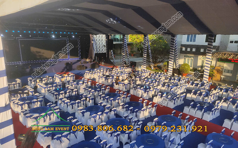 Cho thuê nhà bạt tổ chức lễ kỷ niệm 30 năm phát điện thủy điện Thác Mơ Bình Phước Cho thuê nhà bạt tổ chức lễ kỷ niệm 30 năm phát điện thủy điện Thác Mơ Bình Phước