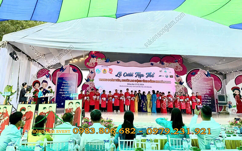 Cho thuê nhà bạt tổ chức Lễ cưới tập thể tại Đồng Nai Cho thuê nhà bạt tổ chức Lễ cưới tập thể tại Đồng Nai