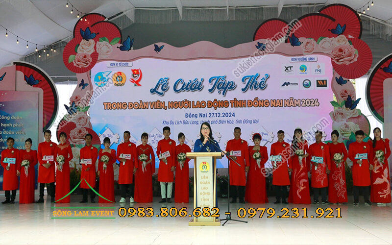 Cho thuê nhà bạt tổ chức Lễ cưới tập thể tại Đồng Nai Cho thuê nhà bạt tổ chức Lễ cưới tập thể tại Đồng Nai