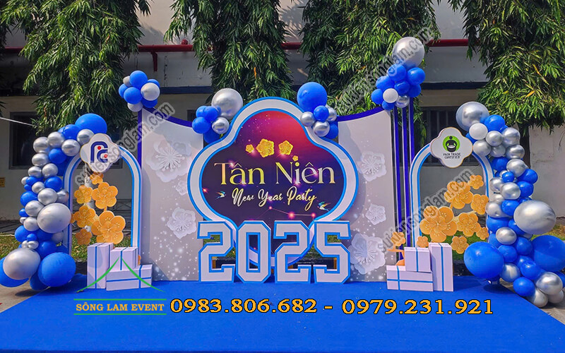 Cho thuê backdrop sự kiện tổ chức tiệc tân niên tại Vsip Bình Dương Cho thuê backdrop sự kiện tổ chức tiệc tân niên tại Vsip Bình Dương