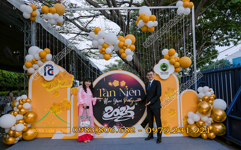 Cho thuê backdrop sự kiện tổ chức tiệc tân niên tại Vsip Bình Dương Cho thuê backdrop sự kiện tổ chức tiệc tân niên tại Vsip Bình Dương