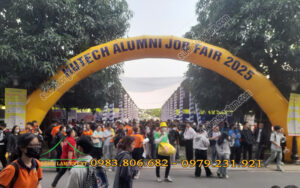 Cho thuê nhà bạt tổ chức sự kiện HUTECH Alumni Job Fair 2025 tại Tphcm