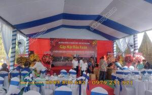 Cho thuê nhà bạt tổ chức lễ kỷ niệm thành lập hội đồng hương xã Quảng Giao
