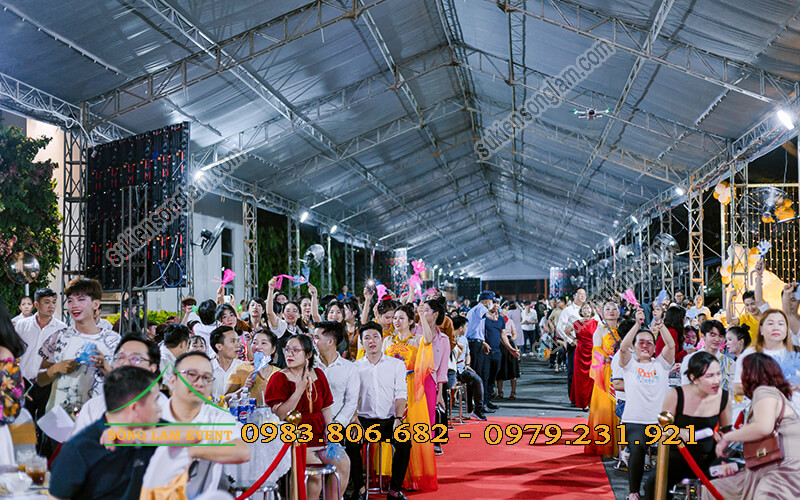 Cho thuê nhà bạt tổ chức tiệc tân niên tại Vsip Bình Dương Cho thuê nhà bạt tổ chức tiệc tân niên Vsip tại Bình Dương