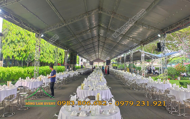 Cho thuê nhà bạt tổ chức tiệc tân niên tại Vsip Bình Dương Cho thuê nhà bạt tổ chức tiệc tân niên Vsip tại Bình Dương