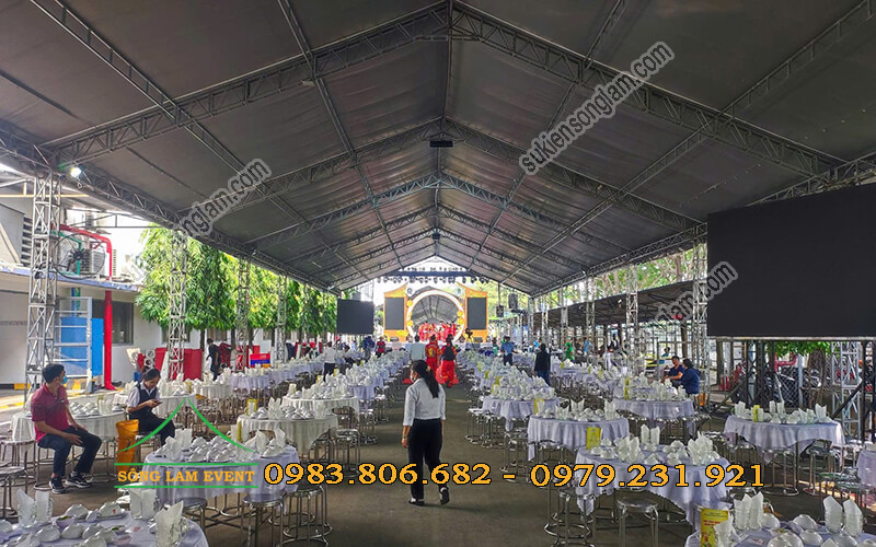 Cho thuê nhà bạt tổ chức tiệc tân niên tại Vsip Bình Dương Cho thuê nhà bạt tổ chức tiệc tân niên tại Vsip Bình Dương