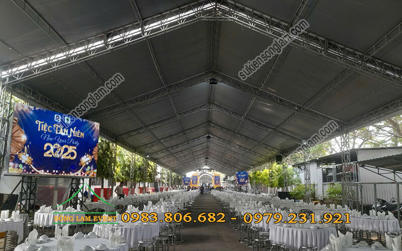 Cho thuê nhà bạt tổ chức tiệc tân niên tại Vsip Bình Dương Cho thuê nhà bạt tổ chức tiệc tân niên Vsip tại Bình Dương