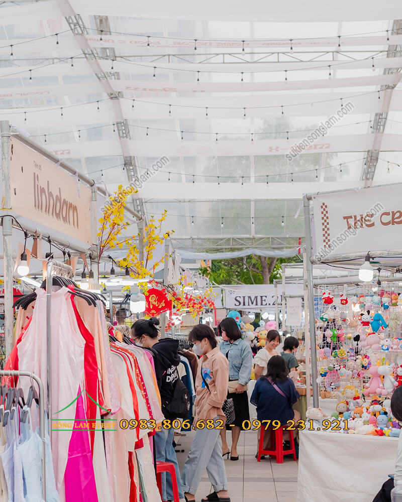 Cho thuê nhà bạt trong suốt tổ chức Phiên chợ Tết 2025 Thiso Mall Trường Chinh Cho thuê nhà bạt trong suốt tổ chức Phiên chợ Tết 2025 Thiso Mall Trường Chinh