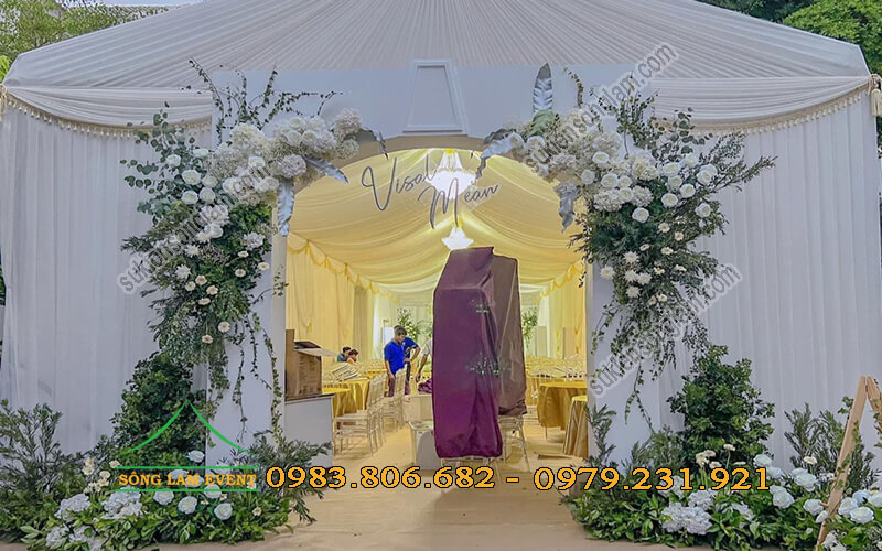 Cho thuê rạp cưới quận Tân Phú TPHCM Cho thuê rạp cưới quận Tân Phú TPHCM