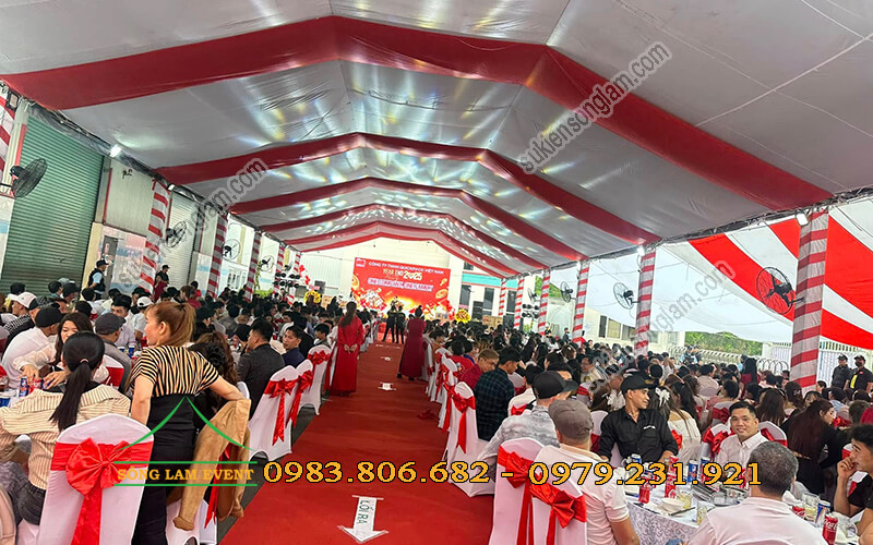 Cho thuê rạp sự kiện tổ chức Year End Party 2024 Quickpack Việt Nam Long An Cho thuê rạp sự kiện tổ chức Year End Party 2024 Quickpack Việt Nam Long An