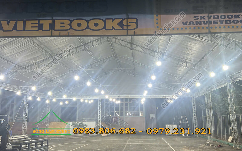 Cho thuê nhà bạt tổ chức Hội sách Biên Hòa 2025 tại Đồng Nai Cho thuê nhà bạt tổ chức Hội sách Biên Hòa 2025 tại Đồng Nai