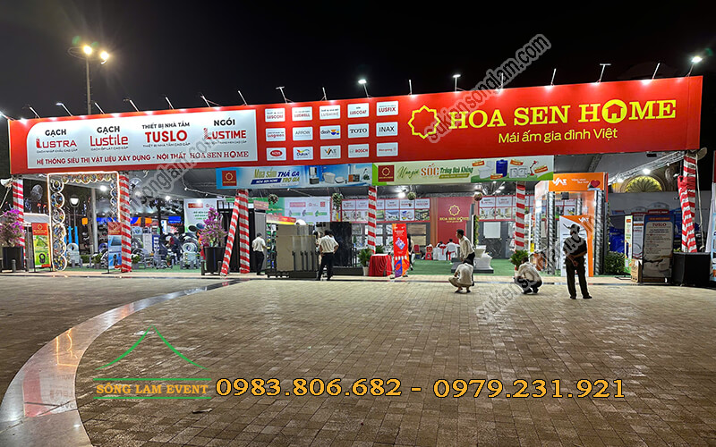 Cho thuê nhà bạt không gian tổ chức Mái ấm gia đình Việt tại Cần Thơ