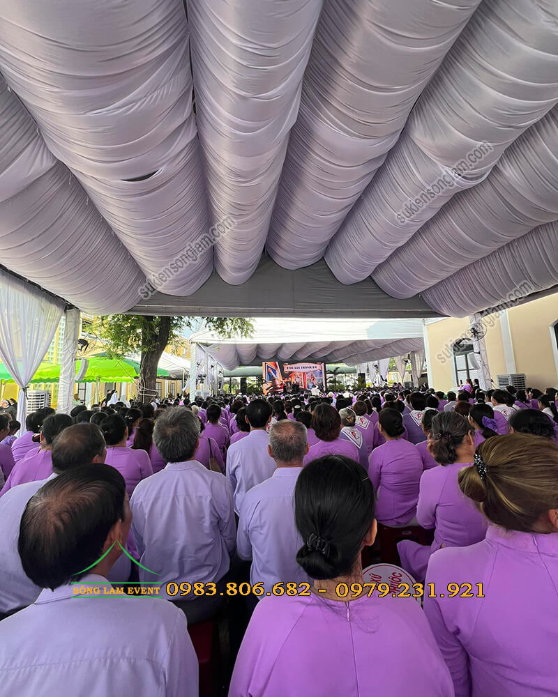 Cho thuê nhà bạt tổ chức Lễ kỷ niệm 185 năm thành lập Dòng mến Thánh Giá Thủ Thiêm Cho thuê nhà bạt tổ chức Lễ kỷ niệm 185 năm thành lập Dòng mến Thánh Giá Thủ Thiêm