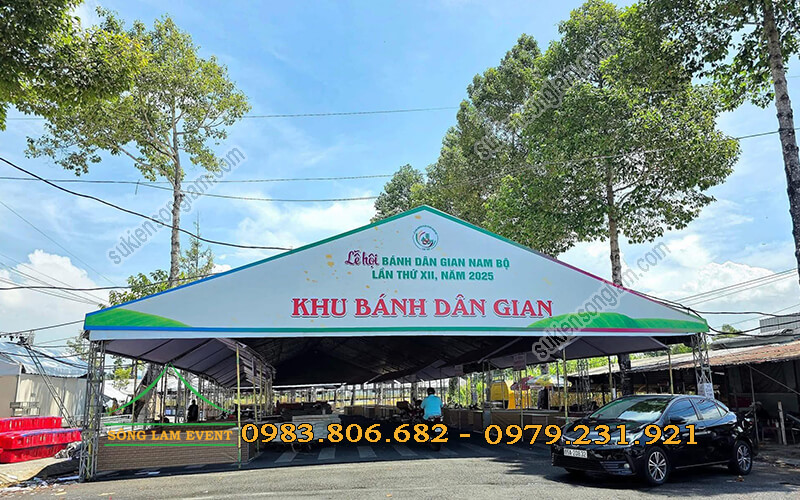 Cho thuê nhà bạt tổ chức sự kiện Lễ hội bánh dân gian Nam Bộ tại Cần Thơ Cho thuê nhà bạt tổ chức sự kiện Lễ hội bánh dân gian Nam Bộ tại Cần Thơ