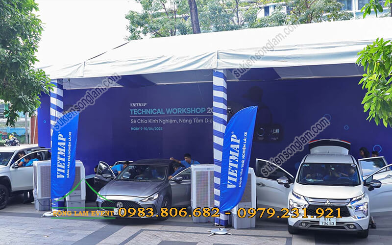 Cho thuê nhà bạt tổ chức Vietmap Technical Workshop 2025 Cho thuê nhà bạt tổ chức Vietmap Technical Workshop 2025