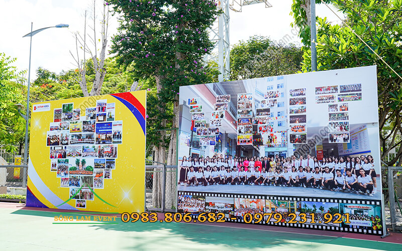 Cho thuê khung backdrop sự kiện Ngày hội văn hóa tuyển dụng Việt Hàn 2025
