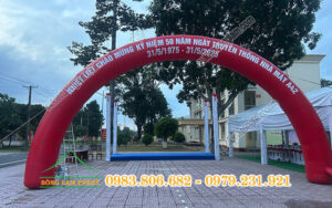 Cho thuê cổng hơi tổ chức Lễ kỷ niệm 50 năm ngày truyền thống nhà máy A42 Đồng Nai