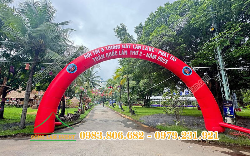 Cho thuê cổng hơi sự kiện tổ chức Hội thi và trưng bày Lan Lá Kẻ - Phát Tài toàn quốc 2025 Tphcm Cho thuê cổng hơi sự kiện tổ chức Hội thi và trưng bày Lan Lá Kẻ - Phát Tài toàn quốc 2025 Tphcm